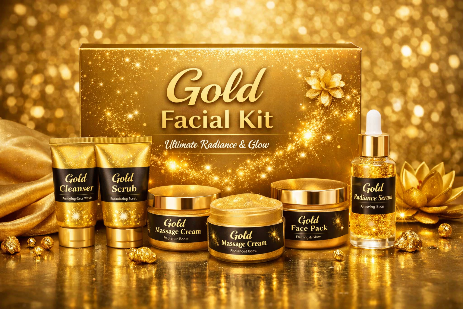 Gold Facial Kit
